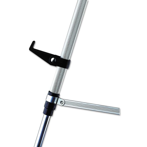 Lightweight Telescoping Tripod Easel, 38" To 66" High, Aluminum, Silver - Image 3