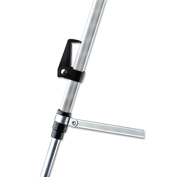 Lightweight Telescoping Tripod Easel, 38" To 66" High, Aluminum, Silver - Image 2