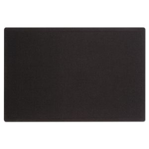 Oval Office Fabric Board, 48 x 36, Black Surface