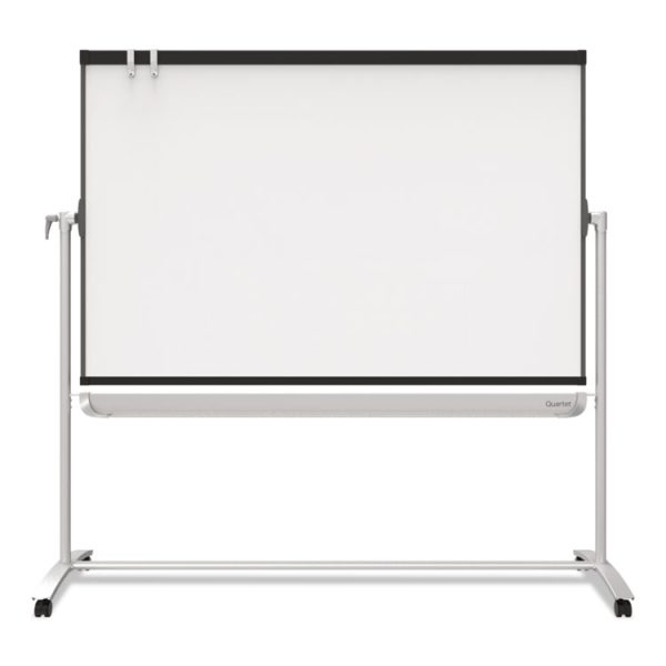 Prestige 2 Mobile Presentation Easel, 6 ft x 4 ft, Silver/Graphite - Image 2