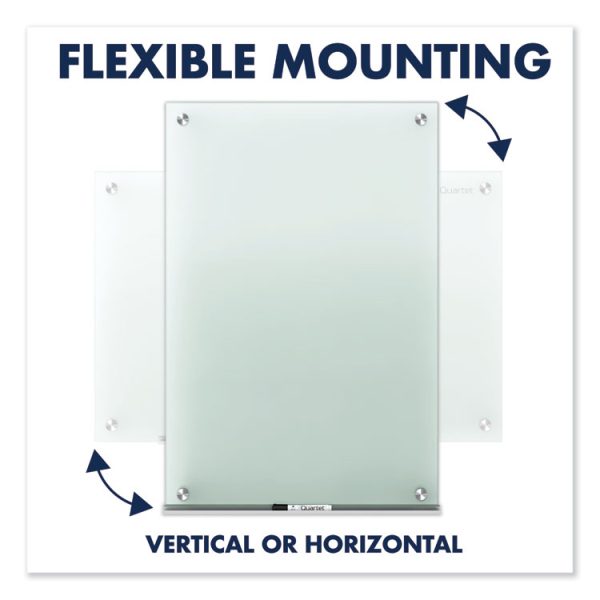 Infinity Glass Marker Board, 24 x 18, Frosted Surface - Image 7