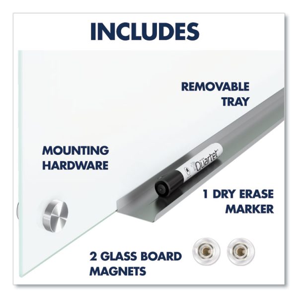 Brilliance Glass Dry-Erase Boards, 48 X 36, White Surface - Image 7