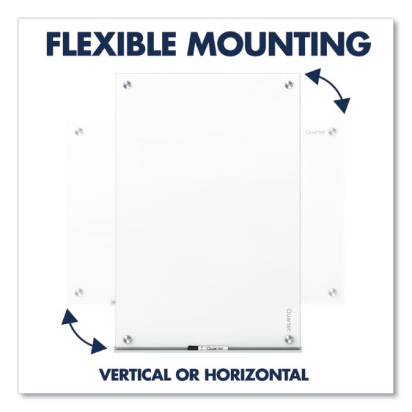 Brilliance Glass Dry-Erase Boards, 72 X 48, White Surface - Image 8