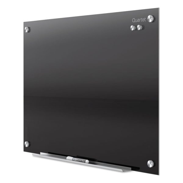 Infinity Glass Marker Board, 36 x 24, Black Surface - Image 3