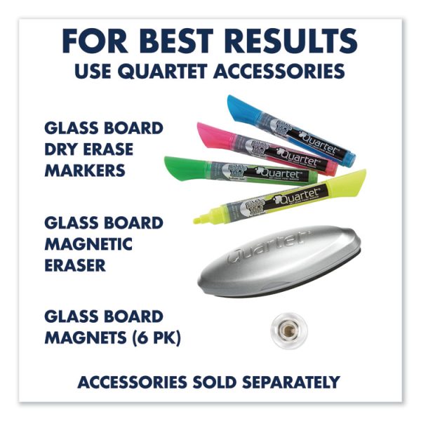 Infinity Glass Marker Board, 36 x 24, Black Surface - Image 10