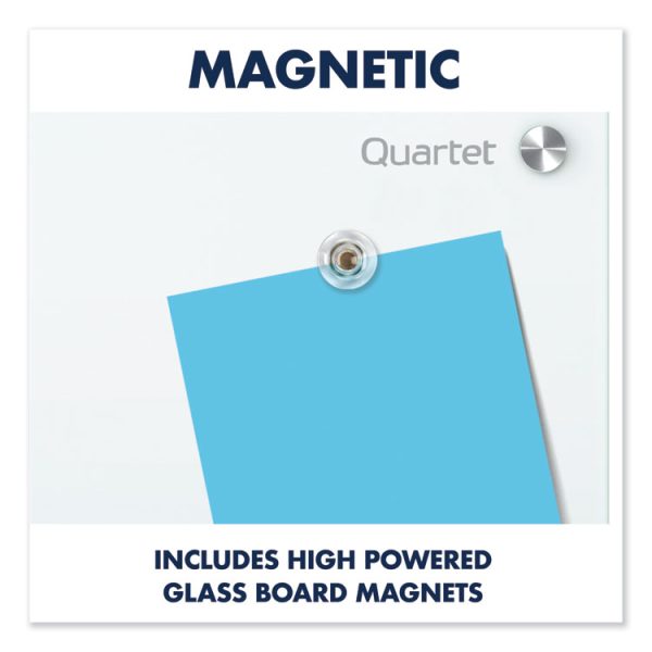 Infinity Glass Marker Board, 36 x 24, White Surface - Image 5