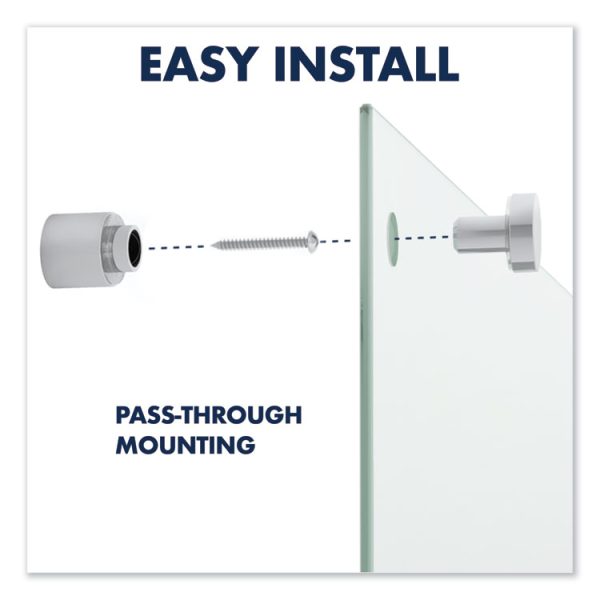 Infinity Glass Marker Board, 36 x 24, White Surface - Image 7