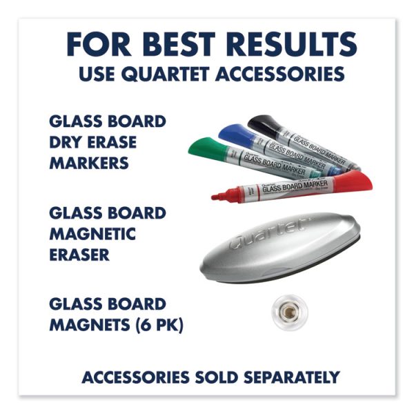 Infinity Glass Marker Board, 36 x 24, White Surface - Image 9
