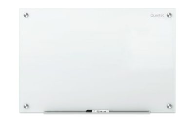 Infinity Glass Marker Board, 36 x 24, White Surface