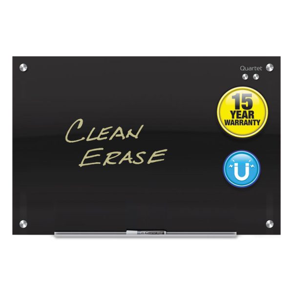 Infinity Glass Marker Board, 48 x 36, Black Surface - Image 4
