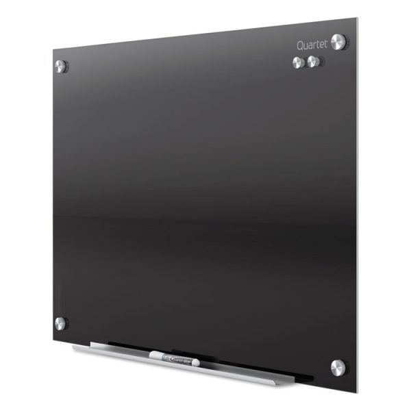 Infinity Glass Marker Board, 72 x 48, Black Surface - Image 4