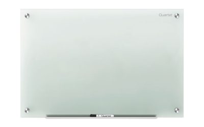 Infinity Glass Marker Board, 72 x 48, White Surface