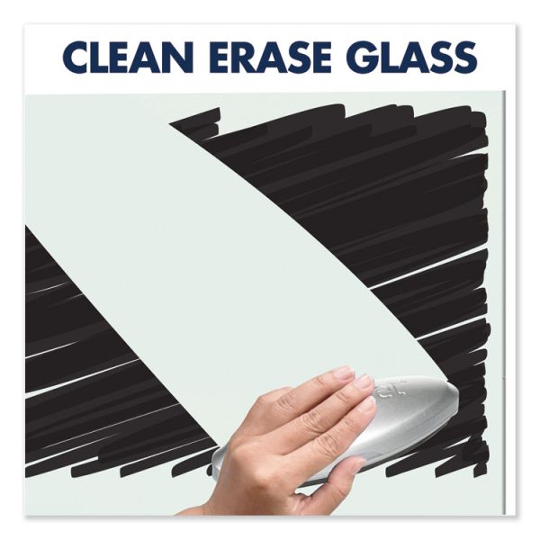 Element Framed Magnetic Glass Dry-Erase Boards, 74 x 42, White Surface, Silver Aluminum Frame - Image 7