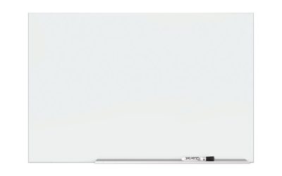 Element Framed Magnetic Glass Dry-Erase Boards, 74 x 42, White Surface, Silver Aluminum Frame