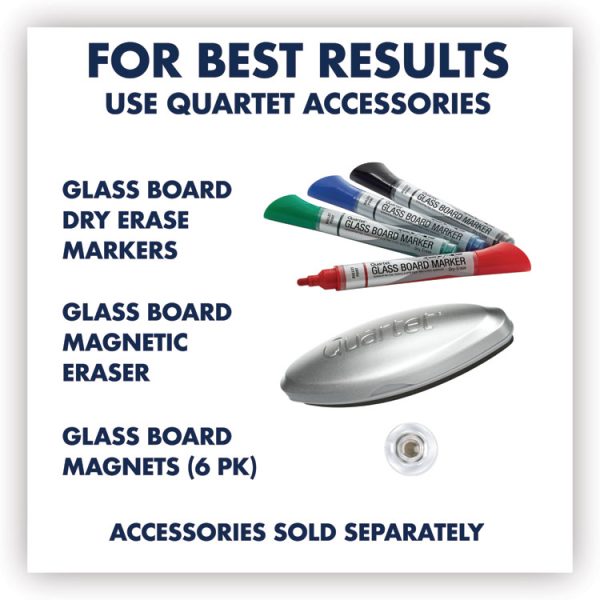 Infinity Magnetic Glass Calendar Board, One Month, 24 x 18, White Surface - Image 9