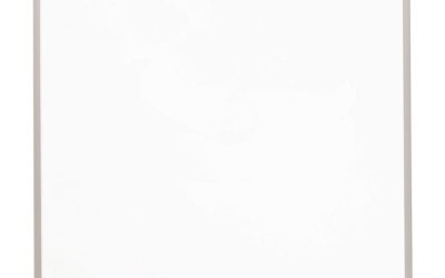 Matrix Magnetic Boards, 16 x 16, White Surface, Silver Aluminum Frame