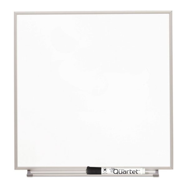 Matrix Magnetic Boards, 16 x 16, White Surface, Silver Aluminum Frame