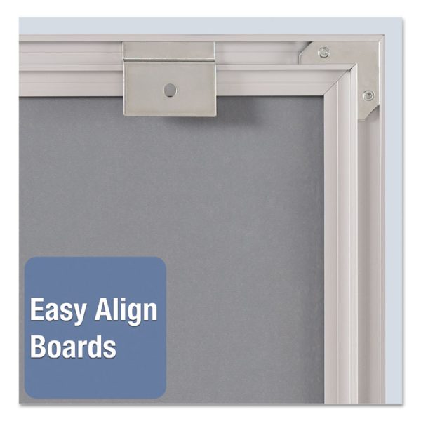 Matrix Magnetic Boards, 23 x 16, White Surface, Silver Aluminum Frame - Image 5