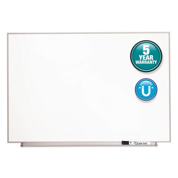 Matrix Magnetic Boards, 23 x 16, White Surface, Silver Aluminum Frame - Image 2