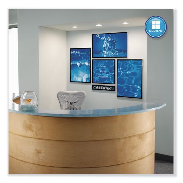 Matrix Magnetic Boards, 23 x 23, White Surface, Silver Aluminum Frame - Image 4