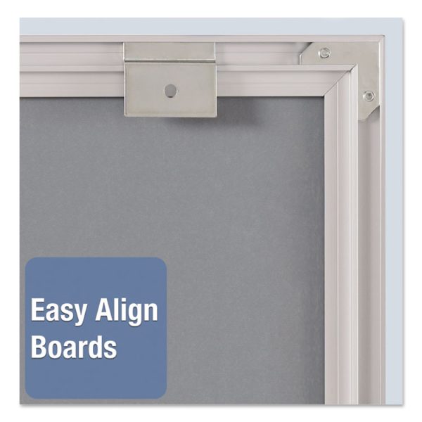 Matrix Magnetic Boards, 48 x 31, White Surface, Silver Aluminum Frame - Image 5