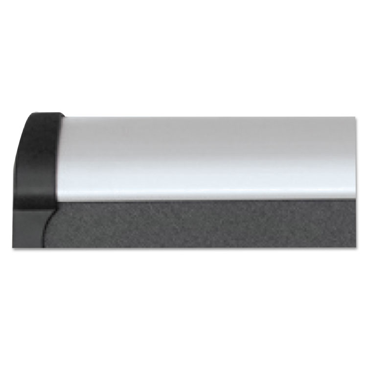 Prestige Plus Magnetic Fabric Bulletin Boards, 48 x 36, Gray Surface, Silver Aluminum Frame - Image 10