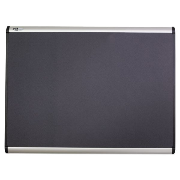Prestige Plus Magnetic Fabric Bulletin Boards, 72 x 48, Gray Surface, Silver Aluminum Frame - Image 7