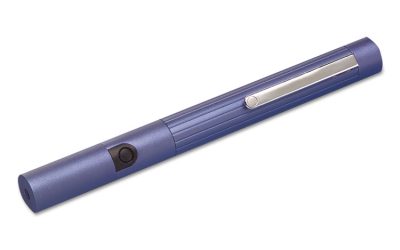 General Purpose Laser Pointer, Class 3a, Projects 1,148 Ft, Metallic Blue