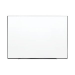 Fusion Nano-Clean Magnetic Whiteboard, 48 x 36, White Surface, Silver Aluminum Frame
