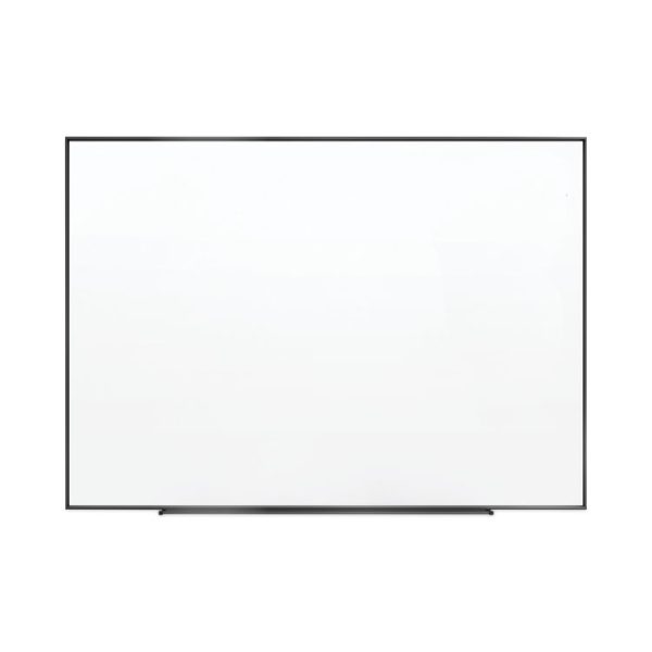 Fusion Nano-Clean Magnetic Whiteboard, 48 x 36, White Surface, Silver Aluminum Frame