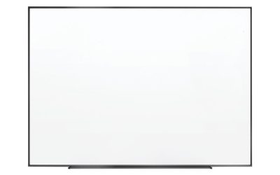 Fusion Nano-Clean Magnetic Whiteboard, 96 x 48, White Surface, Silver Aluminum Frame
