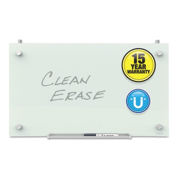 Infinity Magnetic Glass Dry Erase Cubicle Board, 30 x 18, White Surface - Image 4