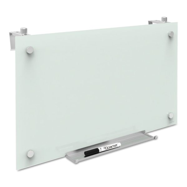 Infinity Magnetic Glass Dry Erase Cubicle Board, 30 x 18, White Surface - Image 2