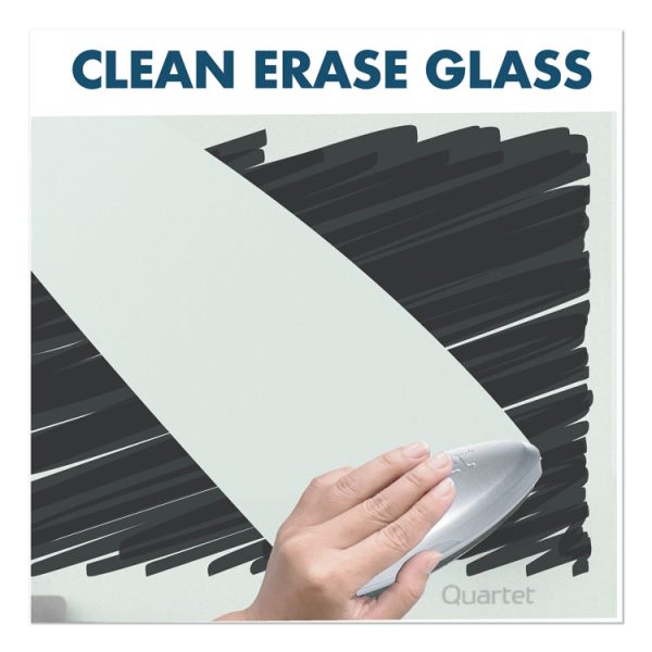 Infinity Magnetic Glass Dry Erase Cubicle Board, 30 x 18, White Surface - Image 8