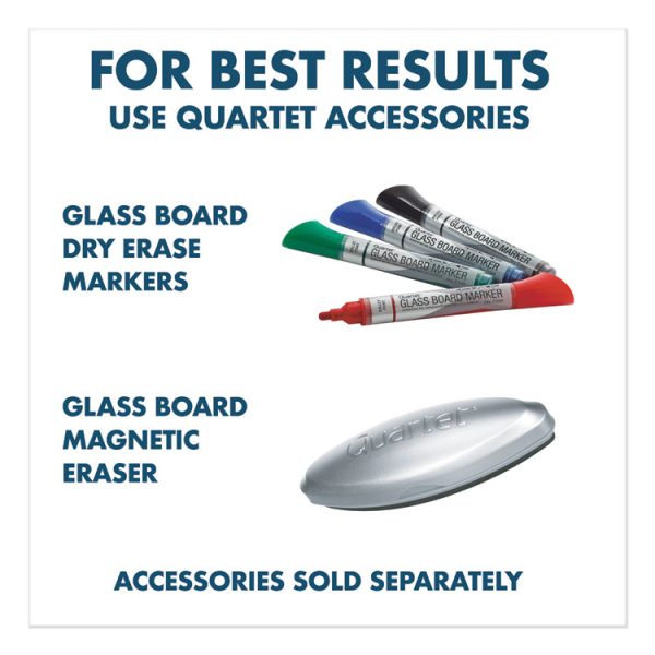 Infinity Magnetic Glass Dry Erase Cubicle Board, 30 x 18, White Surface - Image 10