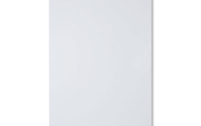 Invisamount Vertical Magnetic Glass Dry-Erase Boards, 42 X 74, White Surface