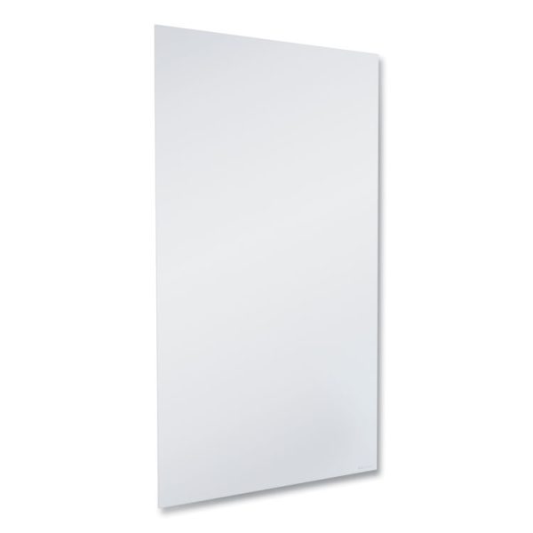 Invisamount Vertical Magnetic Glass Dry-Erase Boards, 48 X 85, White Surface - Image 3