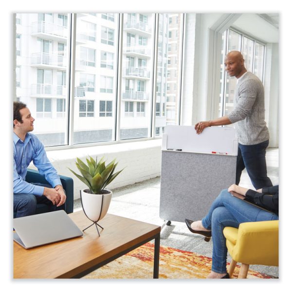 Agile Glass Dry-Erase Easel, 25.5 X 60.5, White Surface - Image 8
