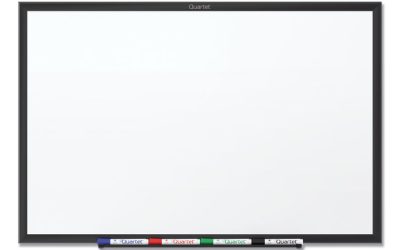 Classic Series Total Erase Dry Erase Boards, 36 x 24, White Surface, Black Aluminum Frame