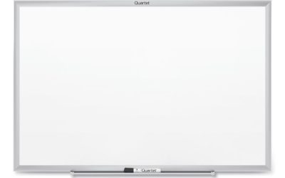 Classic Series Total Erase Dry Erase Boards, 36 x 24, White Surface, Silver Anodized Aluminum Frame