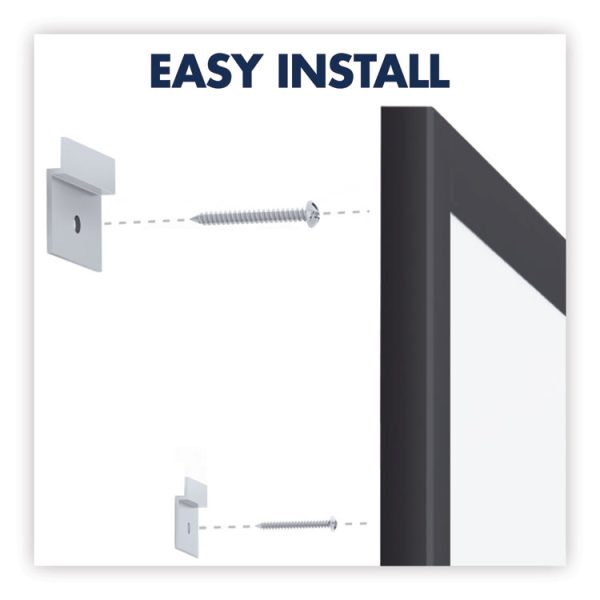 Classic Series Total Erase Dry Erase Boards, 60 x 36, White Surface, Black Aluminum Frame - Image 8