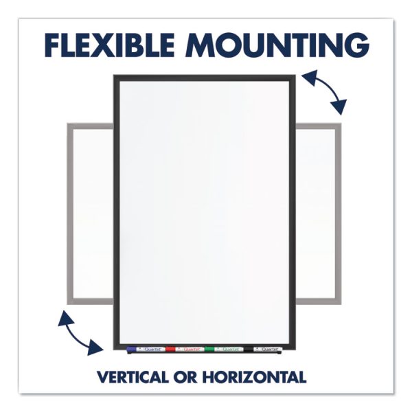 Classic Series Total Erase Dry Erase Boards, 60 x 36, White Surface, Black Aluminum Frame - Image 6