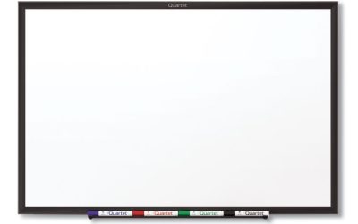Classic Series Total Erase Dry Erase Boards, 60 x 36, White Surface, Black Aluminum Frame