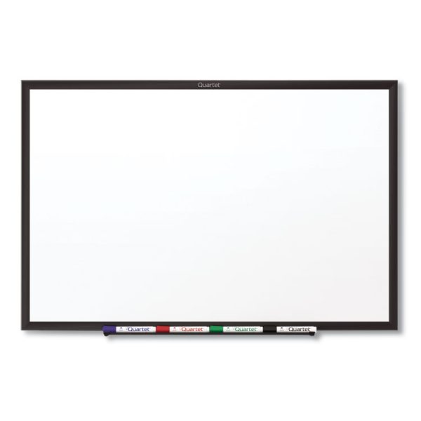 Classic Series Total Erase Dry Erase Boards, 60 x 36, White Surface, Black Aluminum Frame