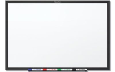 Classic Series Total Erase Dry Erase Boards, 72 x 48, White Surface, Black Aluminum Frame