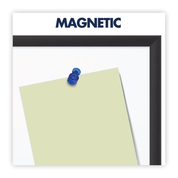 Classic Series Nano-Clean Dry Erase Board, 24 x 18, White Surface, Black Aluminum Frame - Image 6