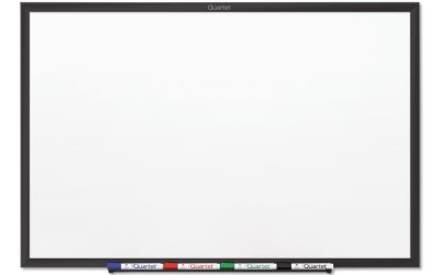 Classic Series Nano-Clean Dry Erase Board, 48 x 36, White Surface, Black Aluminum Frame