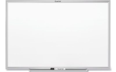 Classic Series Nano-Clean Dry Erase Board, 60 x 36, White Surface, Silver Aluminum Frame