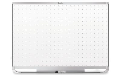 Prestige 2 Magnetic Total Erase Whiteboard, 48 x 36, White Surface, Graphite Fiberboard/Plastic Frame