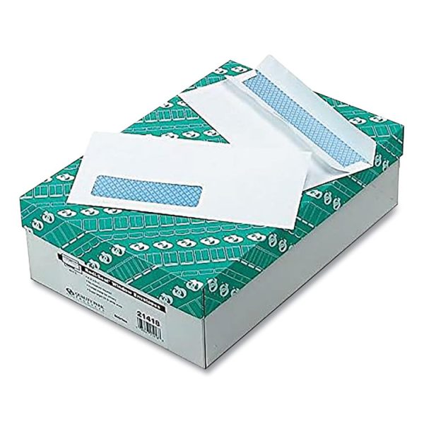 Redi-Seal Security-Tint Envelope, Address Window, #10, Commercial Flap, Redi-Seal Closure, 4.13 x 9.5, White, 500/Box - Image 6